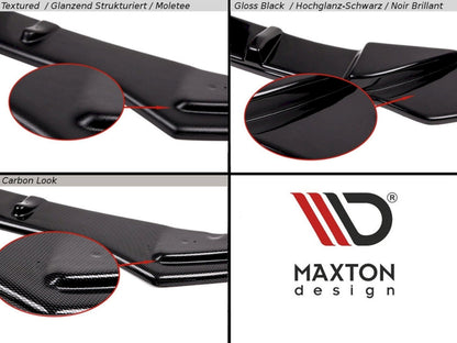 Splitter Delantero Inferior Abs V.4 Seat Leon Fr Mk4 - Seat/Leon Fr/Mk4  [2020-] Maxton Design 241,00€ - Maxton design - Leon - Seat - Kits  aerodinamicos - Kits carroceria