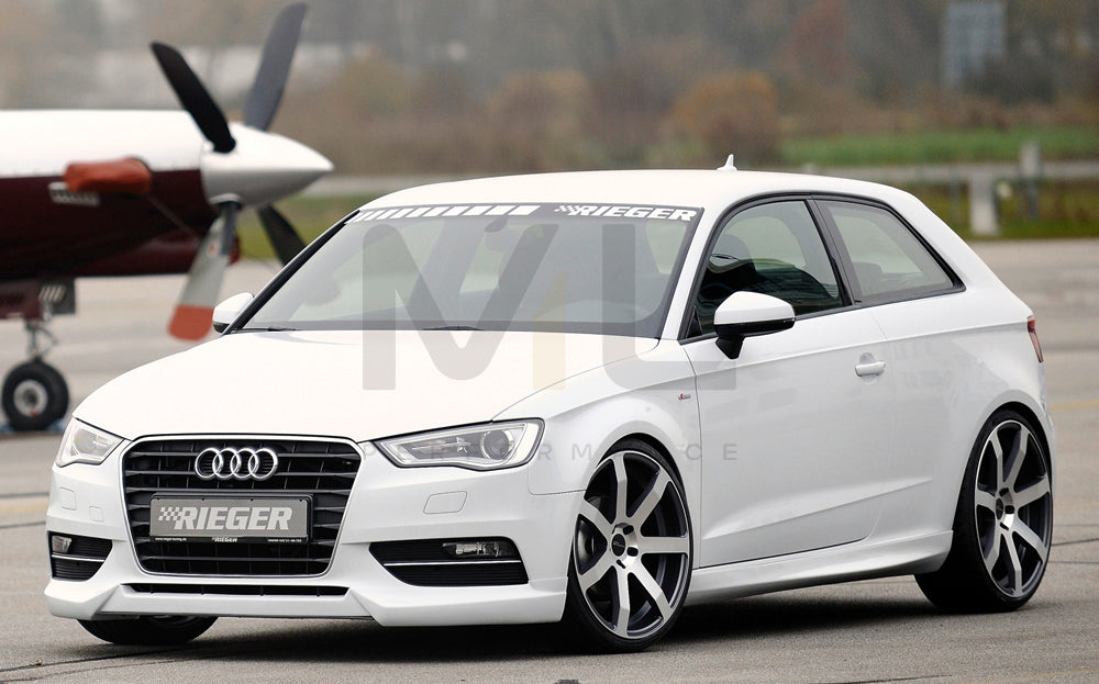 Rieger 00056796 Audi 8V A3 Side Skirt 3 | ML Performance UK Car Parts