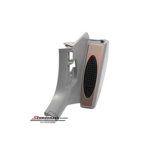 Genuine BMW 51437894565 E46 Lateral Trim Panel, M Foot Rest,Frnt Lft M GRAU (Inc. 325Ci, 330Cd & 320Ci)