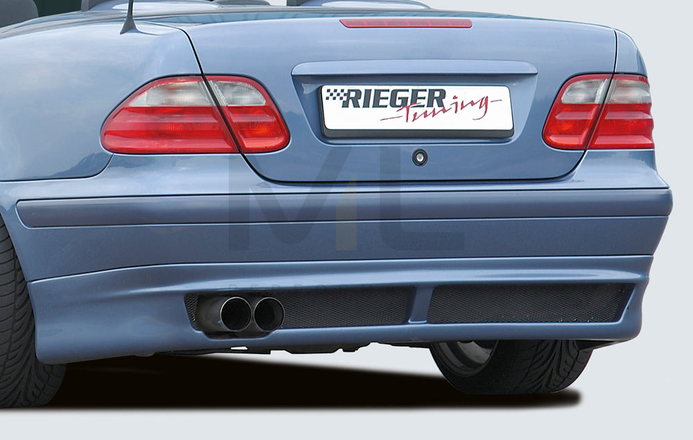 Rieger 00071005 Mercedes-Benz W208 CLK Rear Diffuser 1 – ML Performance