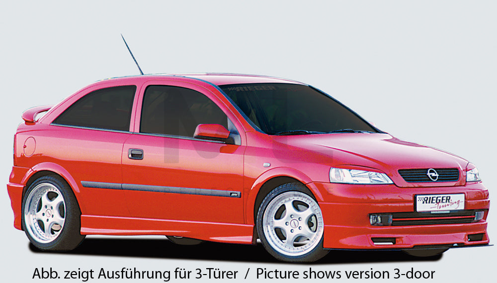Rieger 00051117 Opel Astra G Side Skirt 2 | ML Performance UK Car Parts