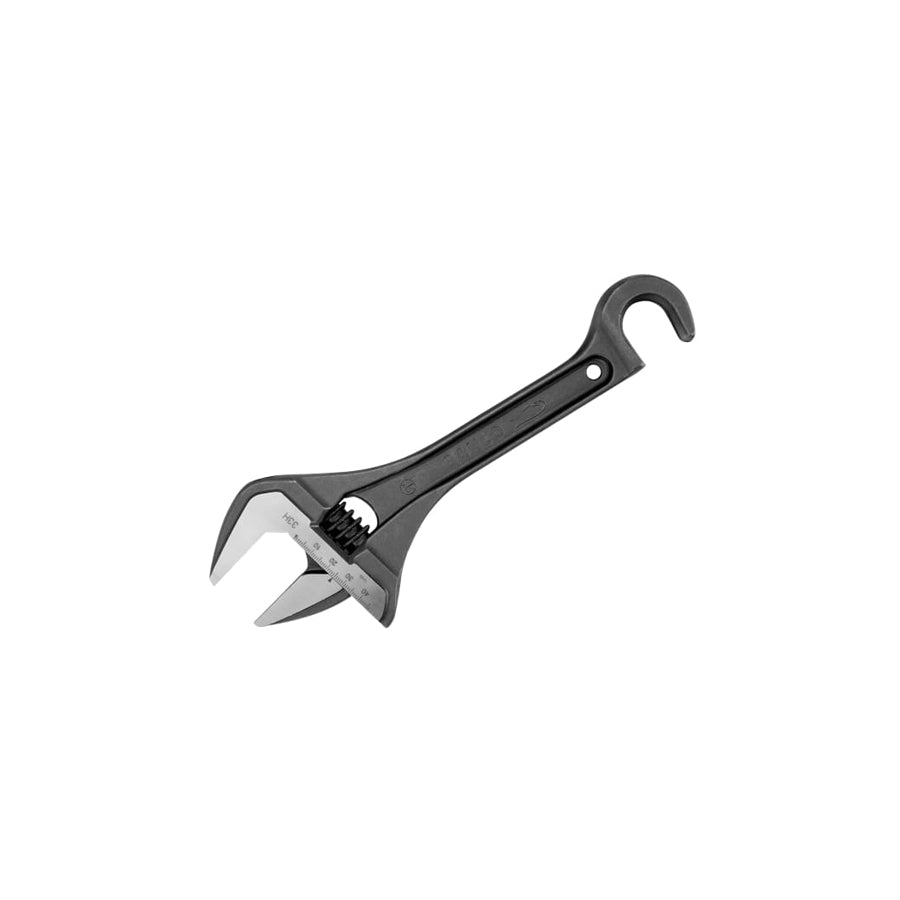 Bahco BAH33H Wide Jaw Adjustable Wrench with Hook 254.5mm | ML Performance US