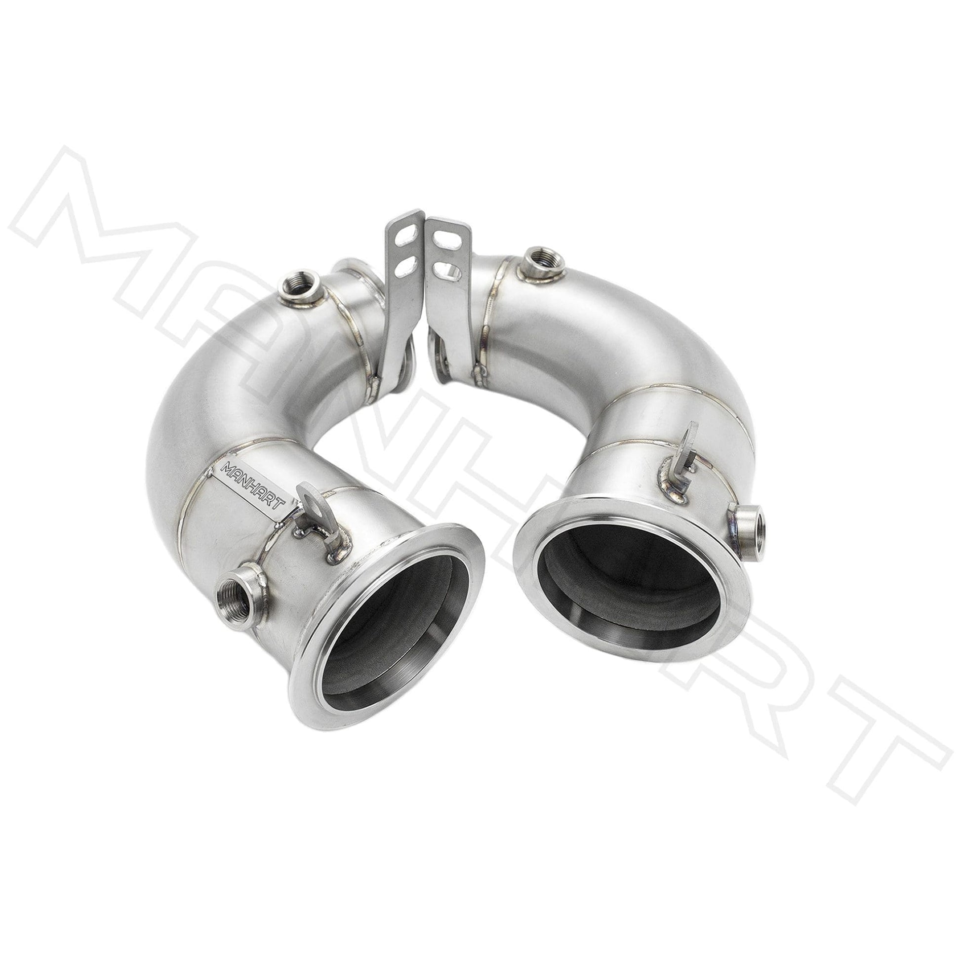 MANHART MH5F9011100_M5 DOWNPIPES RACE FOR BMW F90 M5 (COMPETITION / CS) CAT-REPLACEMENT (PART 1 OF 2)