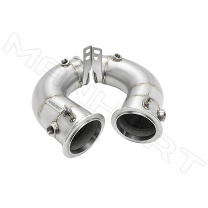 MANHART MH5F9011100_M5 DOWNPIPES RACE FOR BMW F90 M5 (COMPETITION / CS) CAT-REPLACEMENT (PART 1 OF 2)