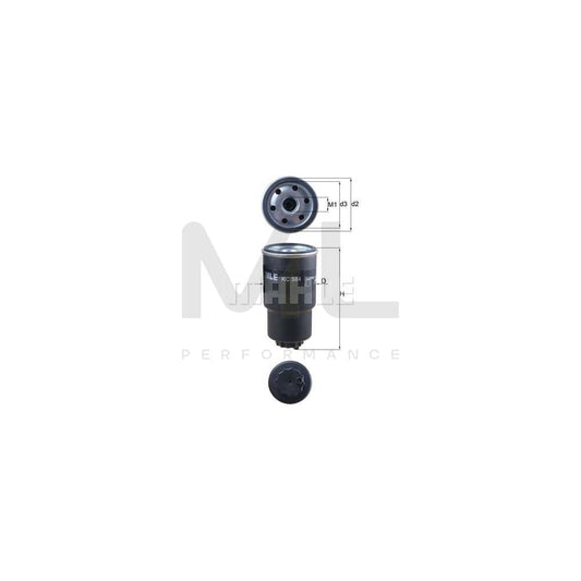 MAHLE ORIGINAL KC 584 Fuel filter Spin-on Filter | ML Performance Car Parts