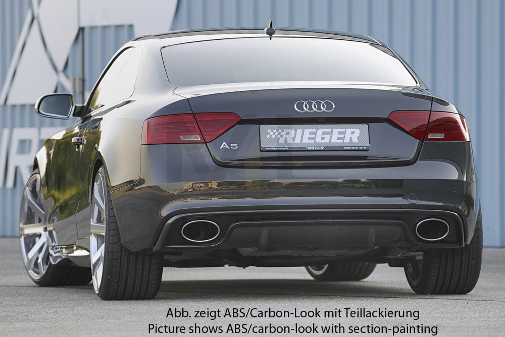 Rieger 00055470 Audi B8 B81 Rear Diffuser (A5 & S5) 7 | ML Performance UK Car Parts