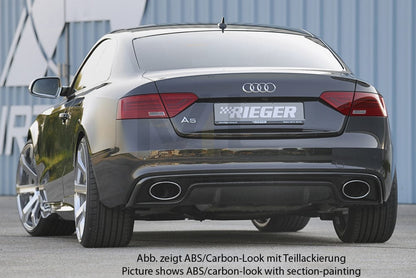 Rieger 00055470 Audi B8 B81 Rear Diffuser (A5 & S5) 7 | ML Performance UK Car Parts