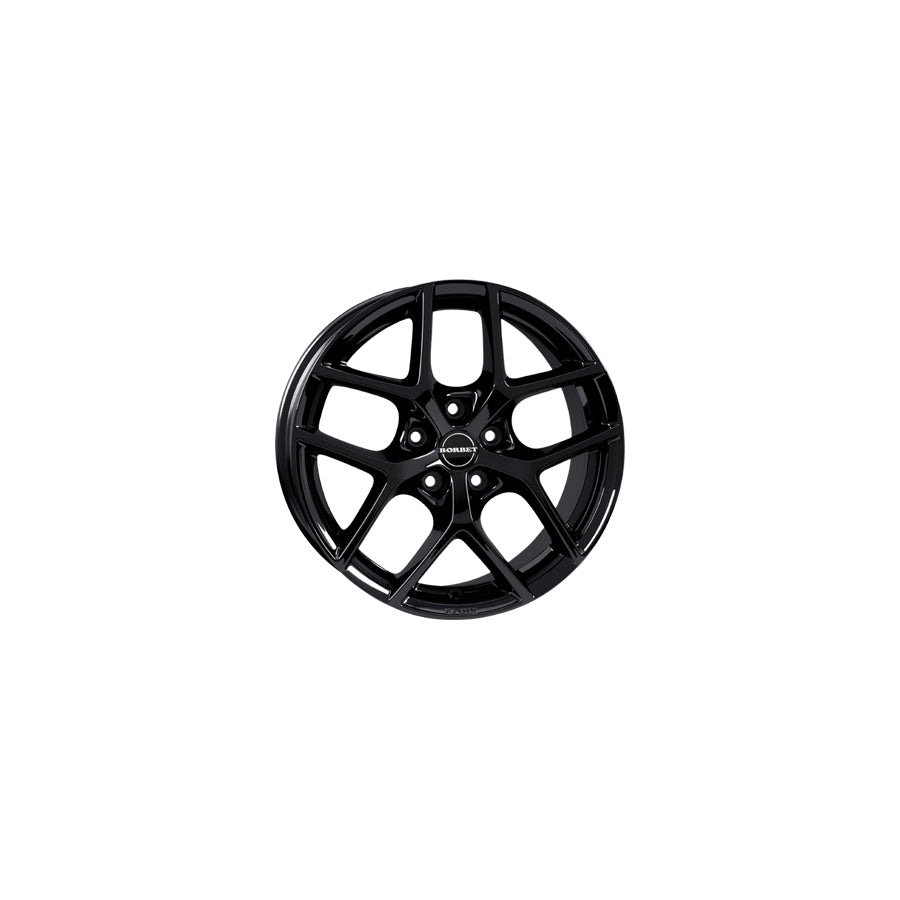 Borbet Y 7.5x17 ET47 Y 75747114,3572,5BG Glossy Black Wheel | ML Performance US Car Parts