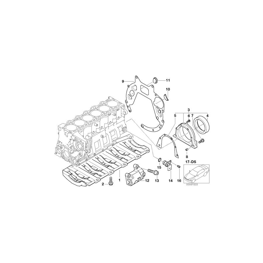 Genuine BMW 11112248975 E38 E53 E46 Gasket Set Engine Block Asbesto Free (Inc. 330d, 730d & 330xd) | ML Performance US Car Parts