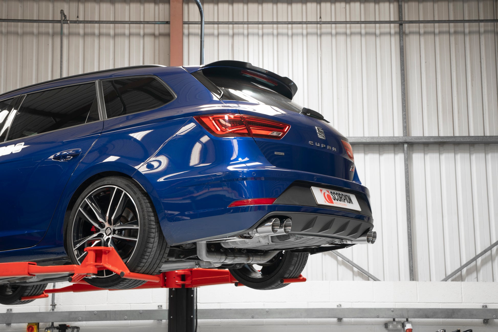 Scorpion SST017D Seat Leon Cupra ST Resonated Gpf-Back System | ML Performance US US