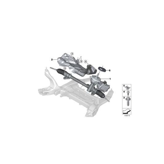 Genuine BMW 32106870902 F55 F56 Exch. Steering Box, Electr. (Inc. Cooper D, Cooper SD & One First) | ML Performance US Car Parts