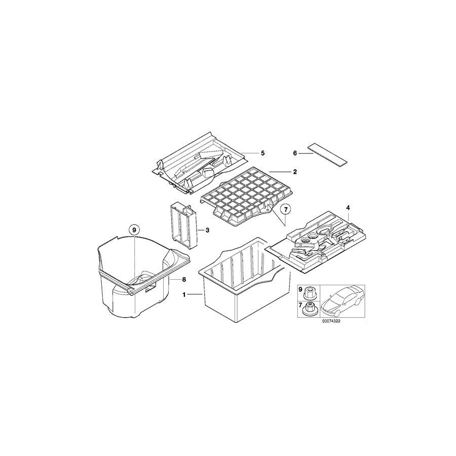 Genuine BMW 51712493811 E36 Sealing Strip L=1135MM (Inc.  & Z3 M) | ML Performance US Car Parts