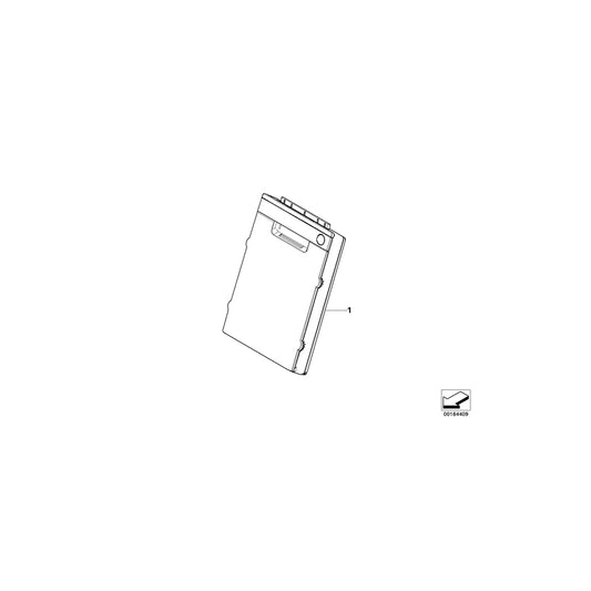 Genuine BMW 52209168945 E90 E90 Ski Bag Cassette QUARZGRAU (Inc. 320d, 335xi & 318d) | ML Performance US Car Parts