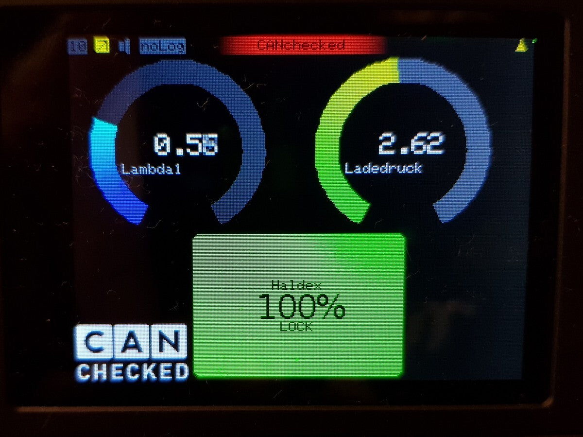 Canchecked Haldex Control For MFD28 / MFD32 / MFD32S Displays (License)