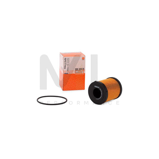 MAHLE ORIGINAL OX 418D Oil Filter Filter Insert | ML Performance Car Parts