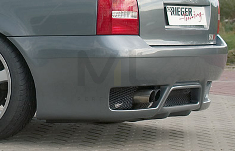Rieger 00055046 Audi B5 A4 Rear Bumper 2 | ML Performance UK Car Parts