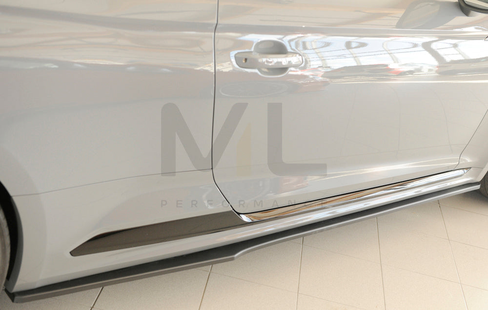 Rieger 00055482 Audi B9 F5 RS5 Side Skirt Splitter 4 | ML Performance UK Car Parts