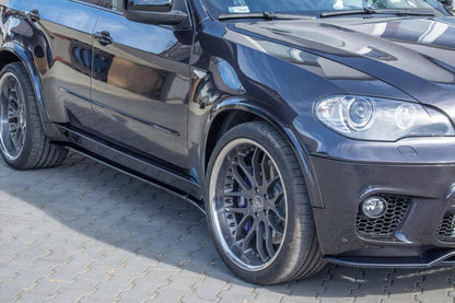 Maxton Design BMW X5 M-Pack E70 (Facelift) Side Skirts Diffusers