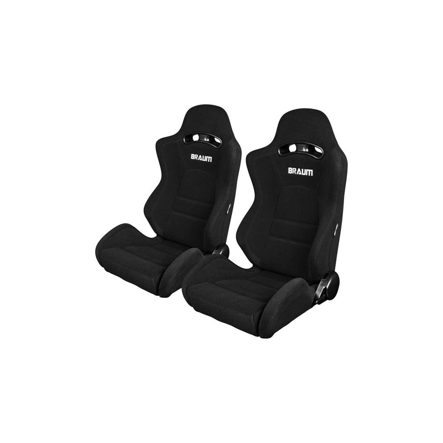 BRAUM S8 Series Racing Seats (Black Cloth) – Pair | ML Performance US Car Parts