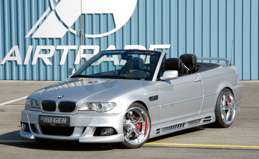 Rieger 00050245 BMW 3 Series E46 Front Bumper 3 | ML Performance UK Car Parts