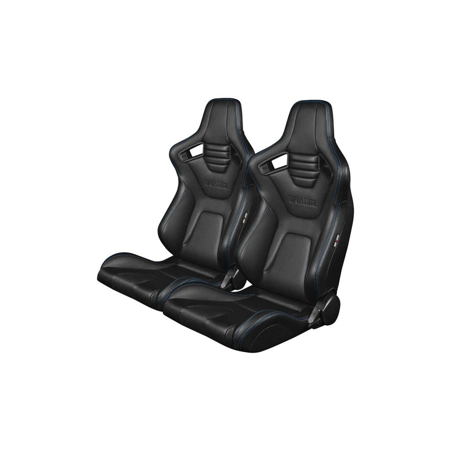 BRAUM Elite-X Series Racing Seats (Blue Stitching) – Pair | ML Performance US Car Parts