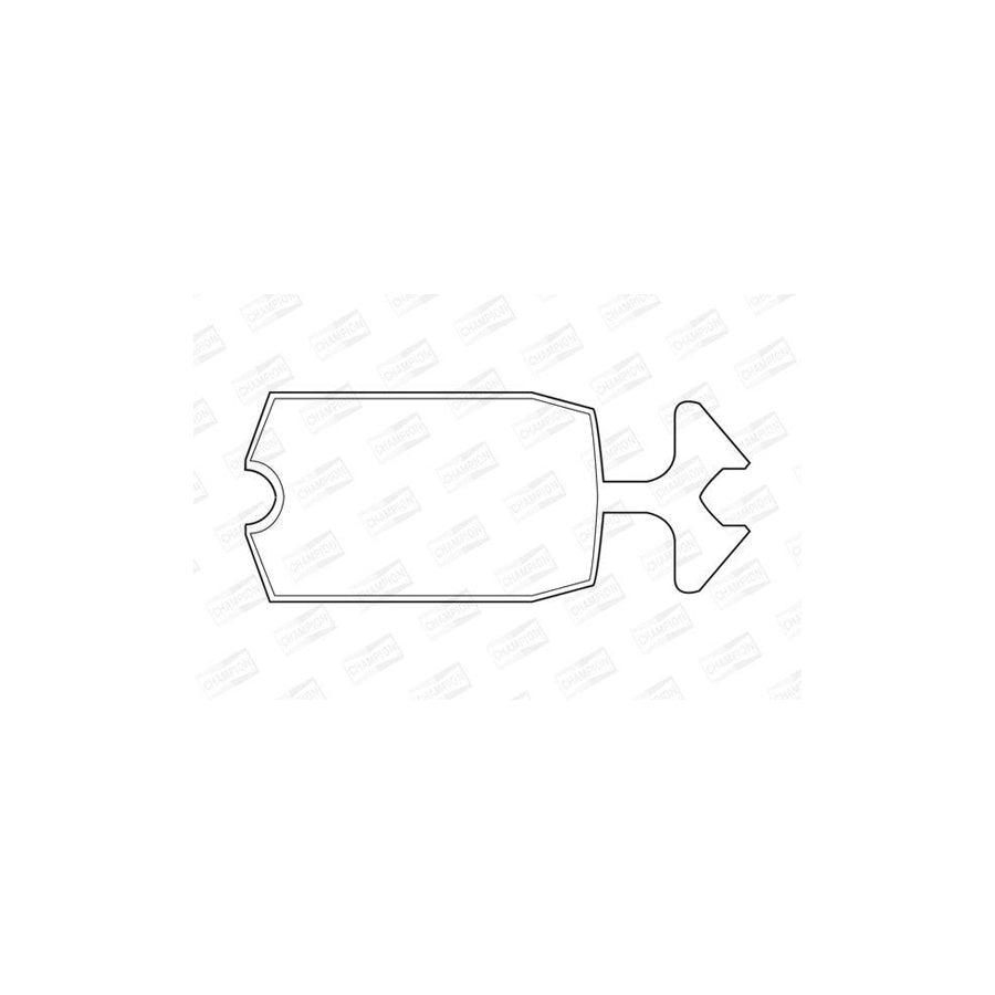 Champion 571210CH Brake Pad Set