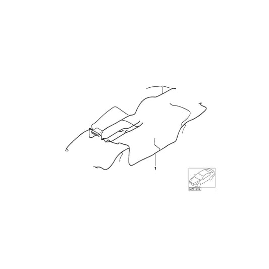 Genuine BMW 61116941191 E53 Main Wiring Harness (Inc.  & X5 3.0i) | ML Performance US Car Parts