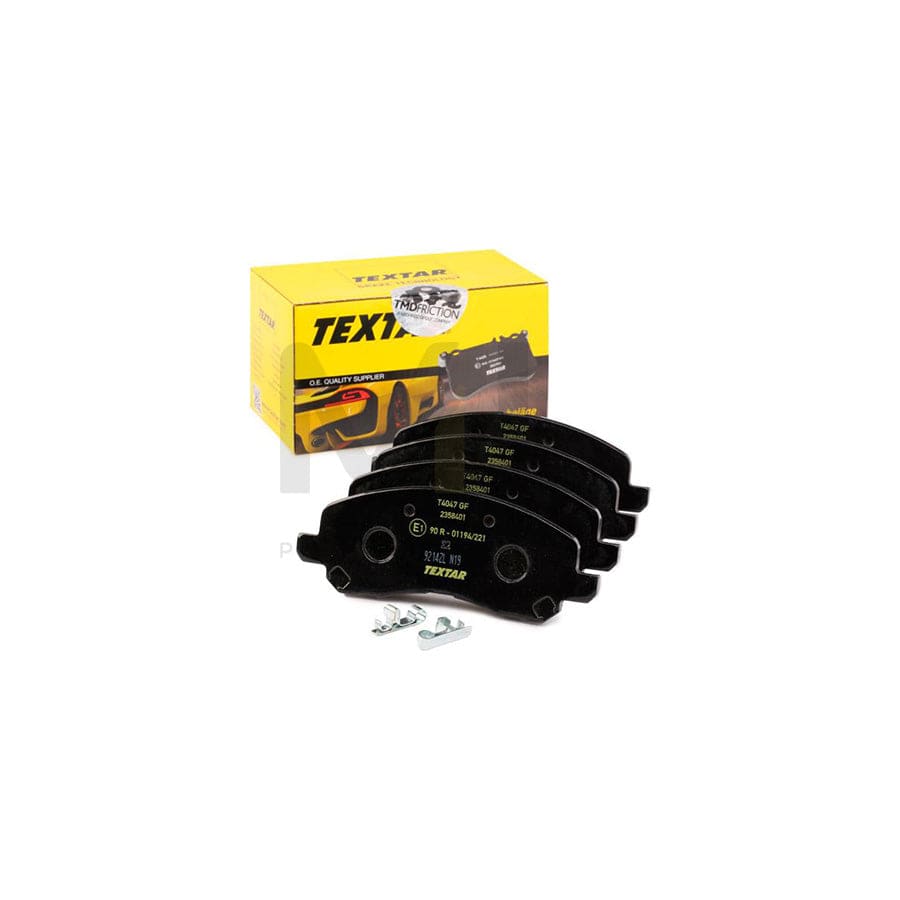 TEXTAR 2358401 Brake pad set with acoustic wear warning | ML Performance Car Parts