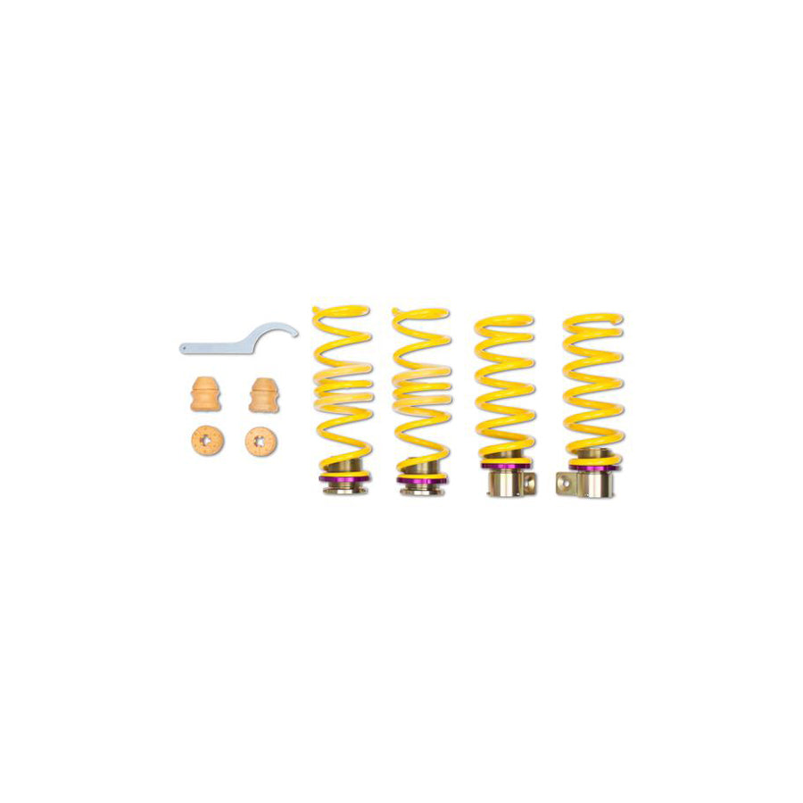 KW 25310061 Audi A4 B7 Height-Adjustable Lowering Springs Kit 4 | ML Performance US Car Parts