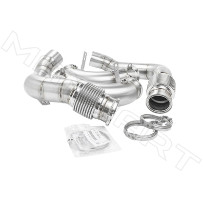 MANHART MH5F9011100_M5 DOWNPIPES RACE FOR BMW F90 M5 (COMPETITION / CS) CAT-REPLACEMENT (PART 1 OF 2)