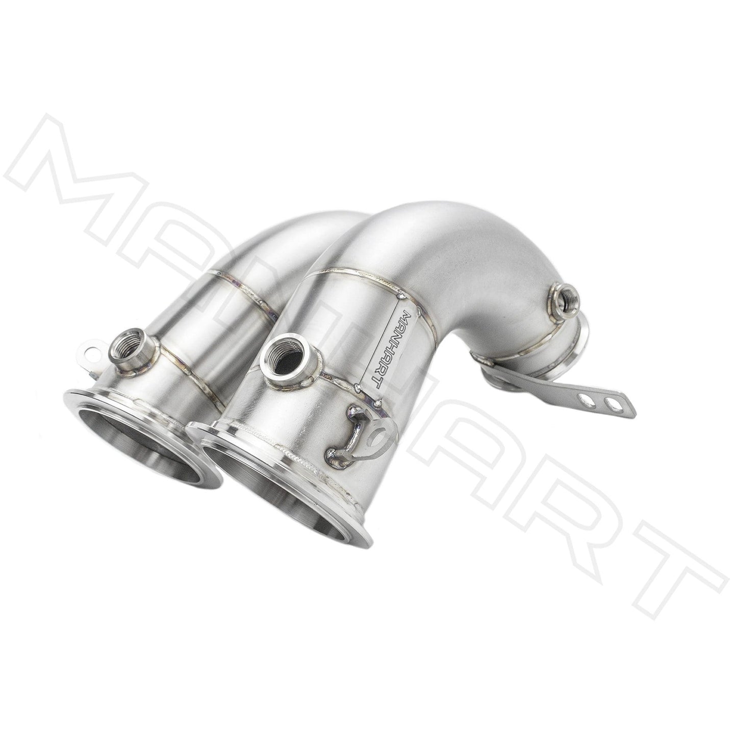 MANHART MH5F9011100_M5 DOWNPIPES RACE FOR BMW F90 M5 (COMPETITION / CS) CAT-REPLACEMENT (PART 1 OF 2)