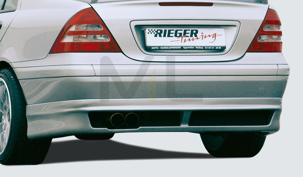 Rieger 00025107 Mercedes-Benz W203 C-Class Rear Diffuser 1 – ML Performance