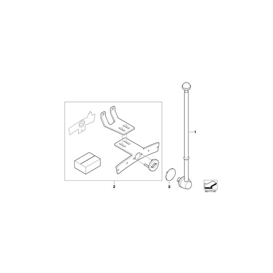 Genuine BMW 72607851079 F15 F16 Blind Plug (Inc. X5 50iX, X6 50iX & X5 40dX) | ML Performance US Car Parts