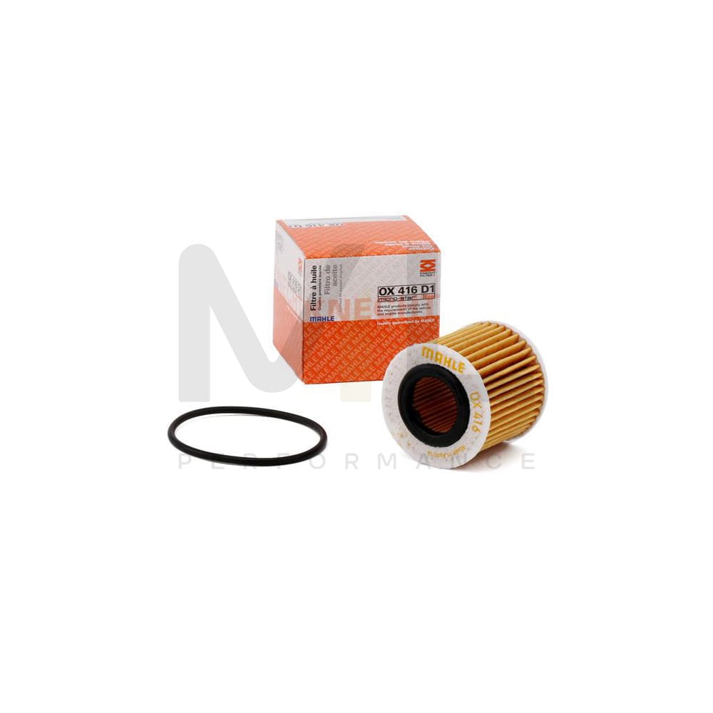 MAHLE ORIGINAL OX 416D1 Oil Filter Filter Insert | ML Performance Car Parts