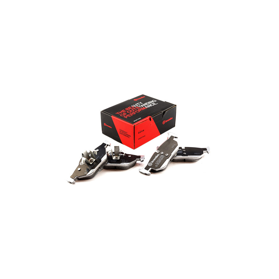 Brembo 07.B315.50 BMW E81 E90 Rear HP2 High Performance Brake Pad Set (Inc. X1) | ML Performance US Car Parts