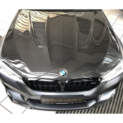 MANHART MH2F9011110 CARBON HOOD FOR BMW F90 M5 (COMPETITION / CS) WITH GTR AIR-VENTS