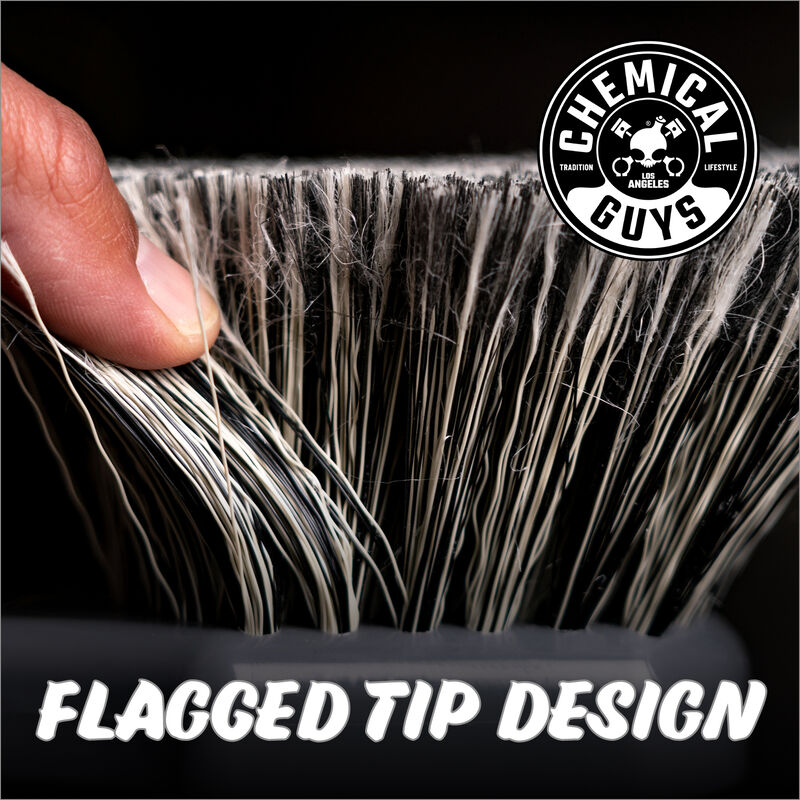 Chemical Guys Wheel Works Medium Duty Wheel & Body Brush | ML Performance US Car Parts