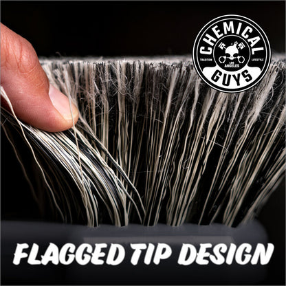 Chemical Guys Wheel Works Medium Duty Wheel & Body Brush | ML Performance US Car Parts