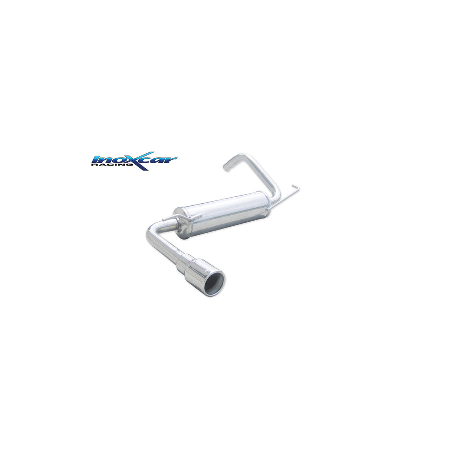 InoXcar PE107.01.80 Peugeot 107 Stainless Steel Rear Exhaust | ML Performance UK Car Parts
