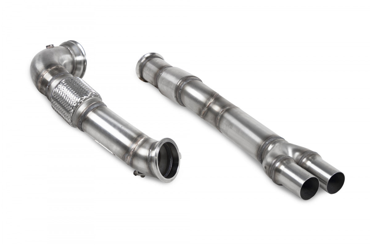 Scorpion SAUX077 Audi TT RS MK2 Downpipe With A High Flow Sports Catalyst | ML Performance US US