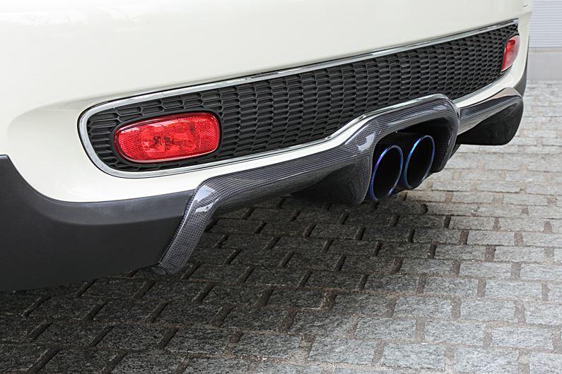 3D DESIGN 3108-75611  MINI R56 COOPER S CARBON REAR DIFFUSER