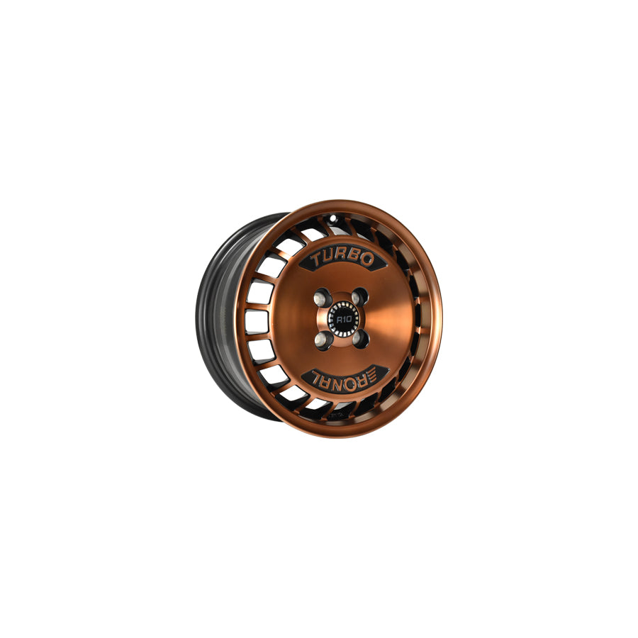 Ronal R10 TURBO 7x15 ET37 10R5704.03X/9212 Copper Matt - Front Diamond Cut Wheel | ML Performance US Car Parts