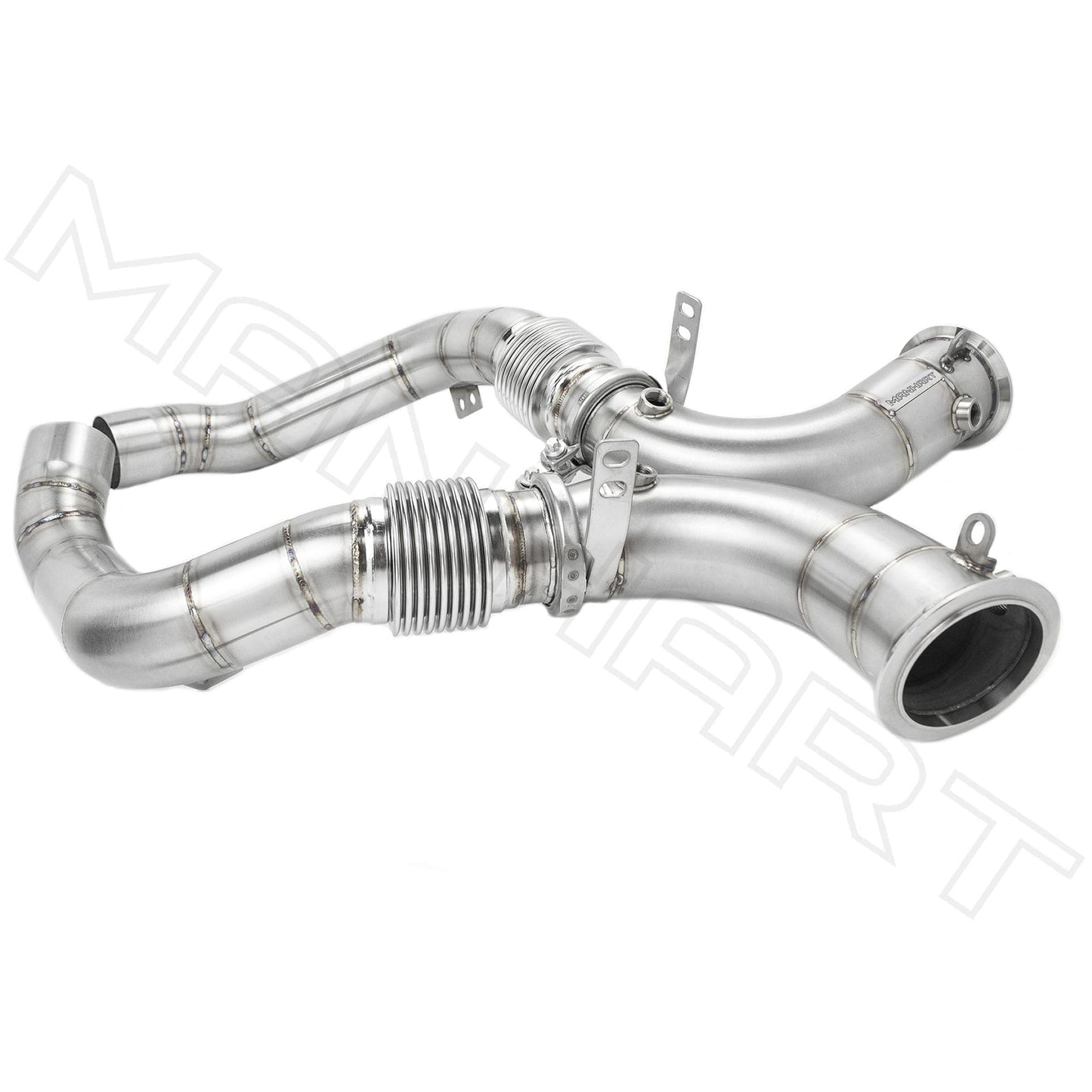 MANHART MH5F9011100_M5 DOWNPIPES RACE FOR BMW F90 M5 (COMPETITION / CS) CAT-REPLACEMENT (PART 1 OF 2)