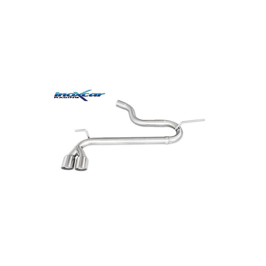 InoXcar SELE.24.RA Seat Leon (5F) Non-Resonated Rear Exhaust | ML Performance UK Car Parts