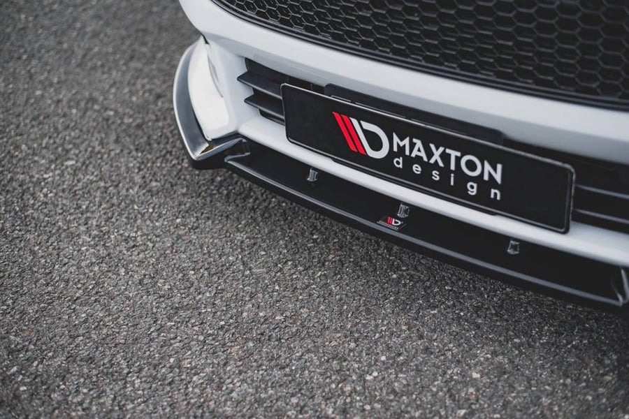 Maxton Design Ford Focus ST MK3 (Facelift) Front Splitter V.4