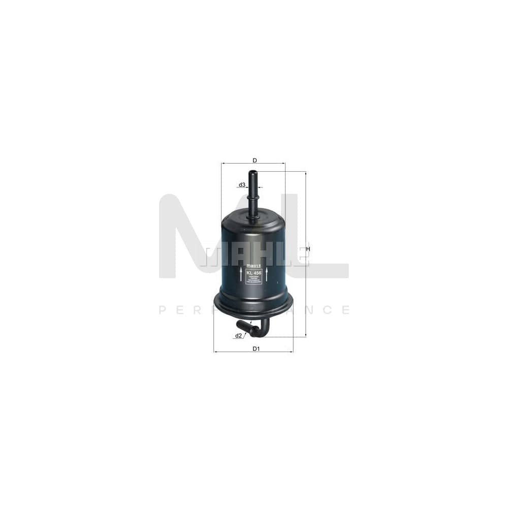 MAHLE ORIGINAL KL 456 Fuel filter In-Line Filter | ML Performance Car Parts
