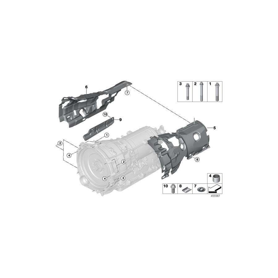 Genuine BMW 24148632396 F30 Acoustic Capsule, Right (Inc. 330e) | ML Performance US Car Parts