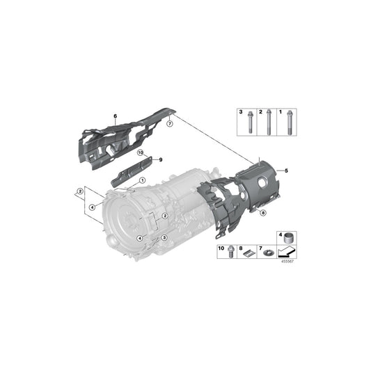 Genuine BMW 24148632396 F30 Acoustic Capsule, Right (Inc. 330e) | ML Performance US Car Parts