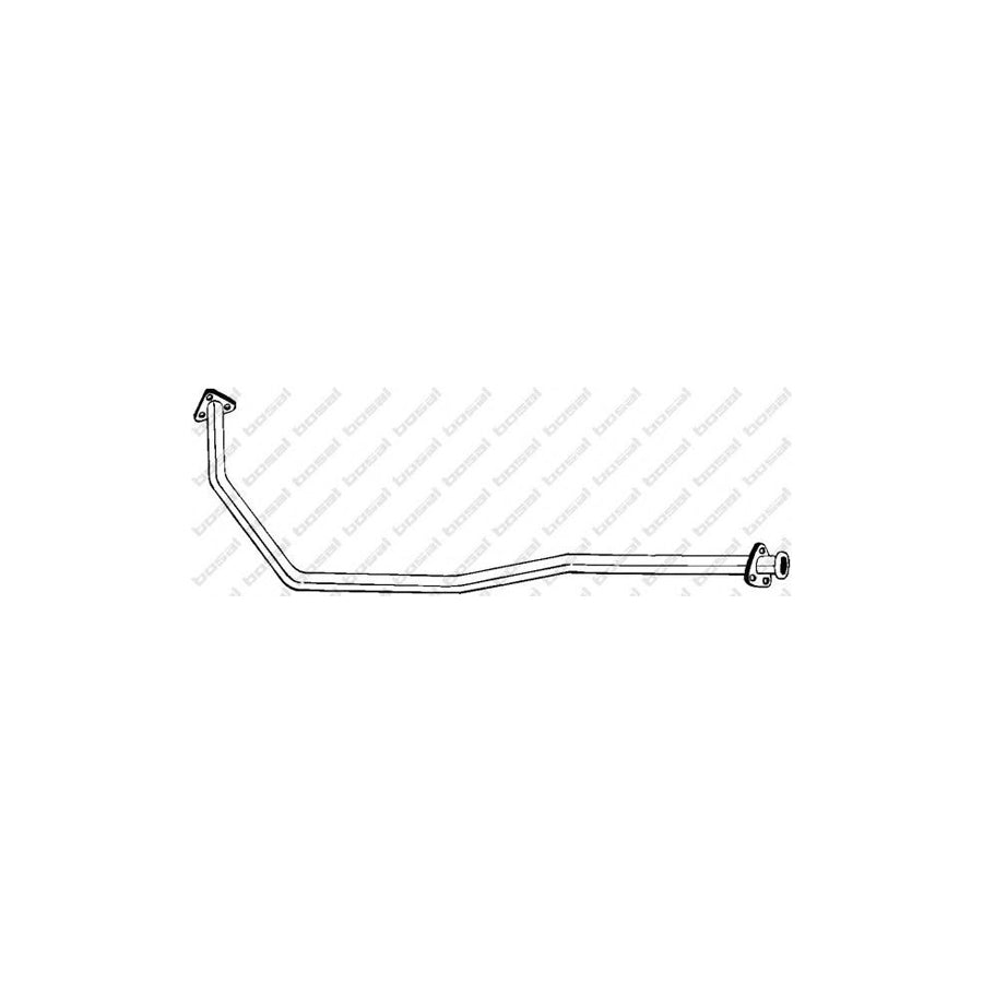 Bosal 856-344 Exhaust Pipe For Land Rover 88/109