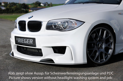 Rieger 00035043 BMW E81 E82 E87 E88 Front Bumper 3 |ML Performance UK Car Parts